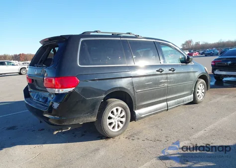 2010 Honda Odyssey Ex-L z USA, uszkodzony, nr VIN 5FNRL3H61AB026084